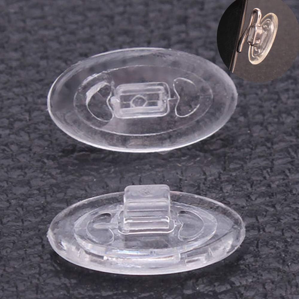 Glasses with JAMMY nose pads installed for comfortable fit