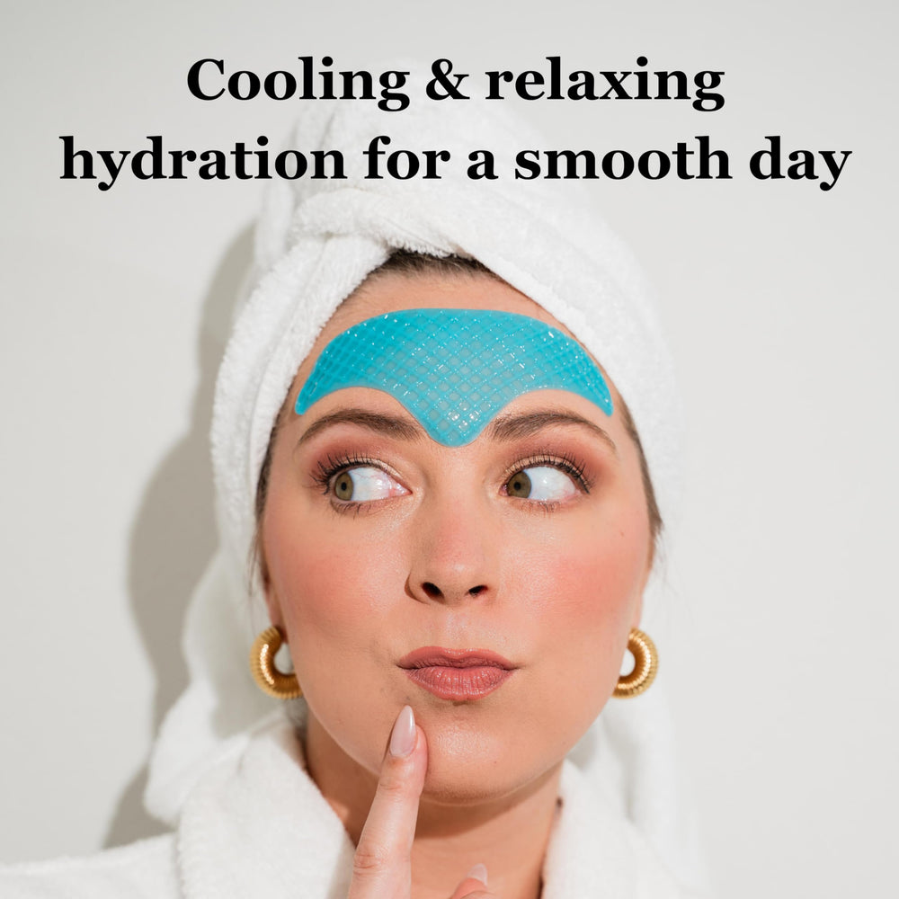 Illustration of deep hydration from collagen, retinol, hyaluronic acid, and Centella Asiatica