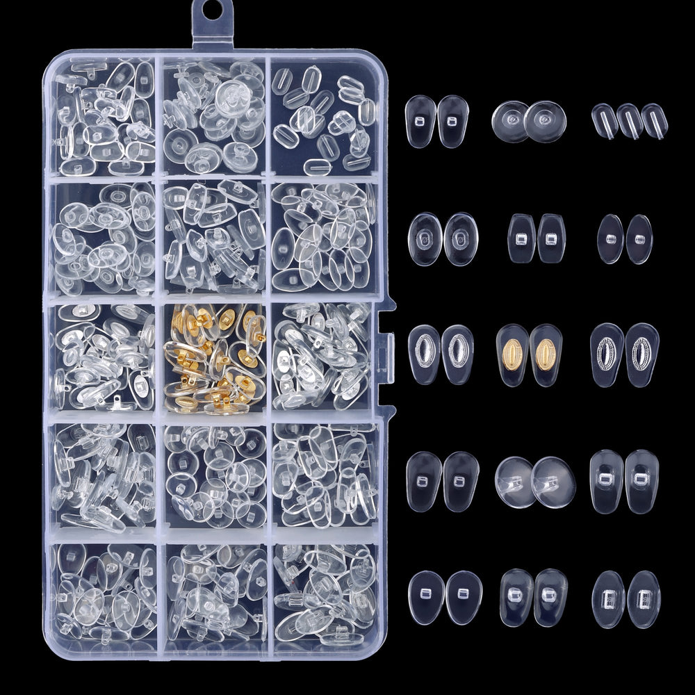Box of 1300 tiny screws included in the JANYUN kit
