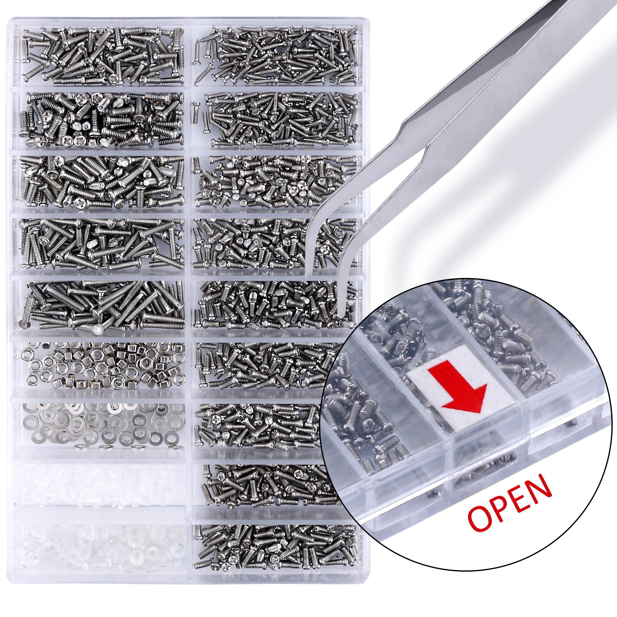 Box of 300 nose pads replacement in the repair kit