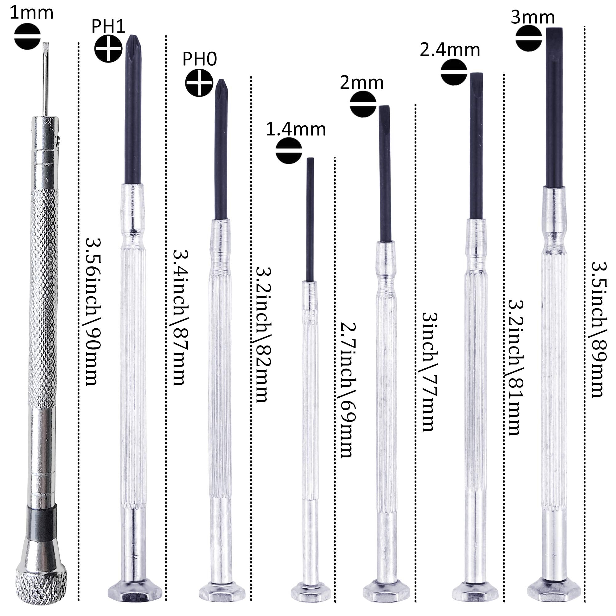 7-pack precision screwdriver set for micro repairs