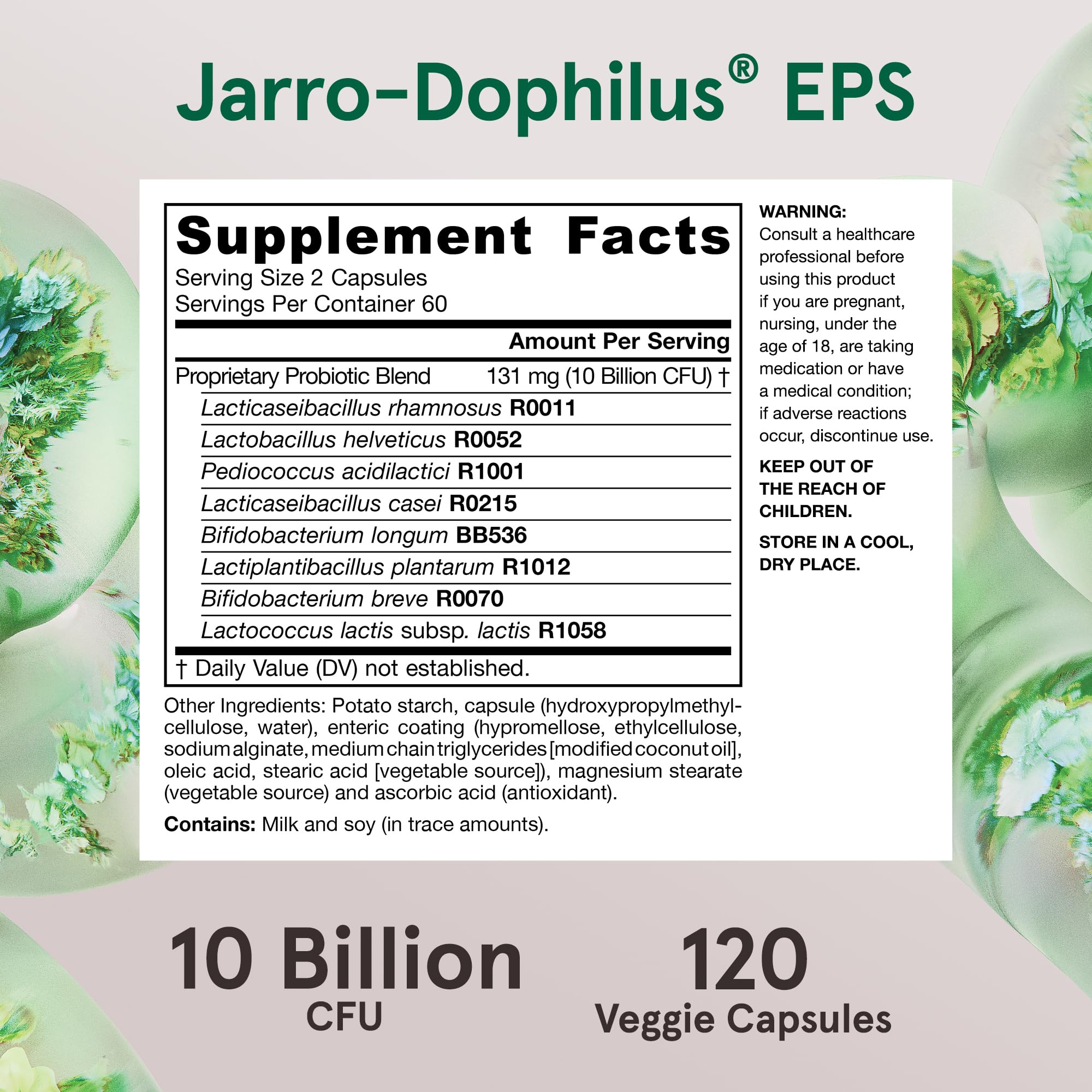 Two capsules daily dosage instruction