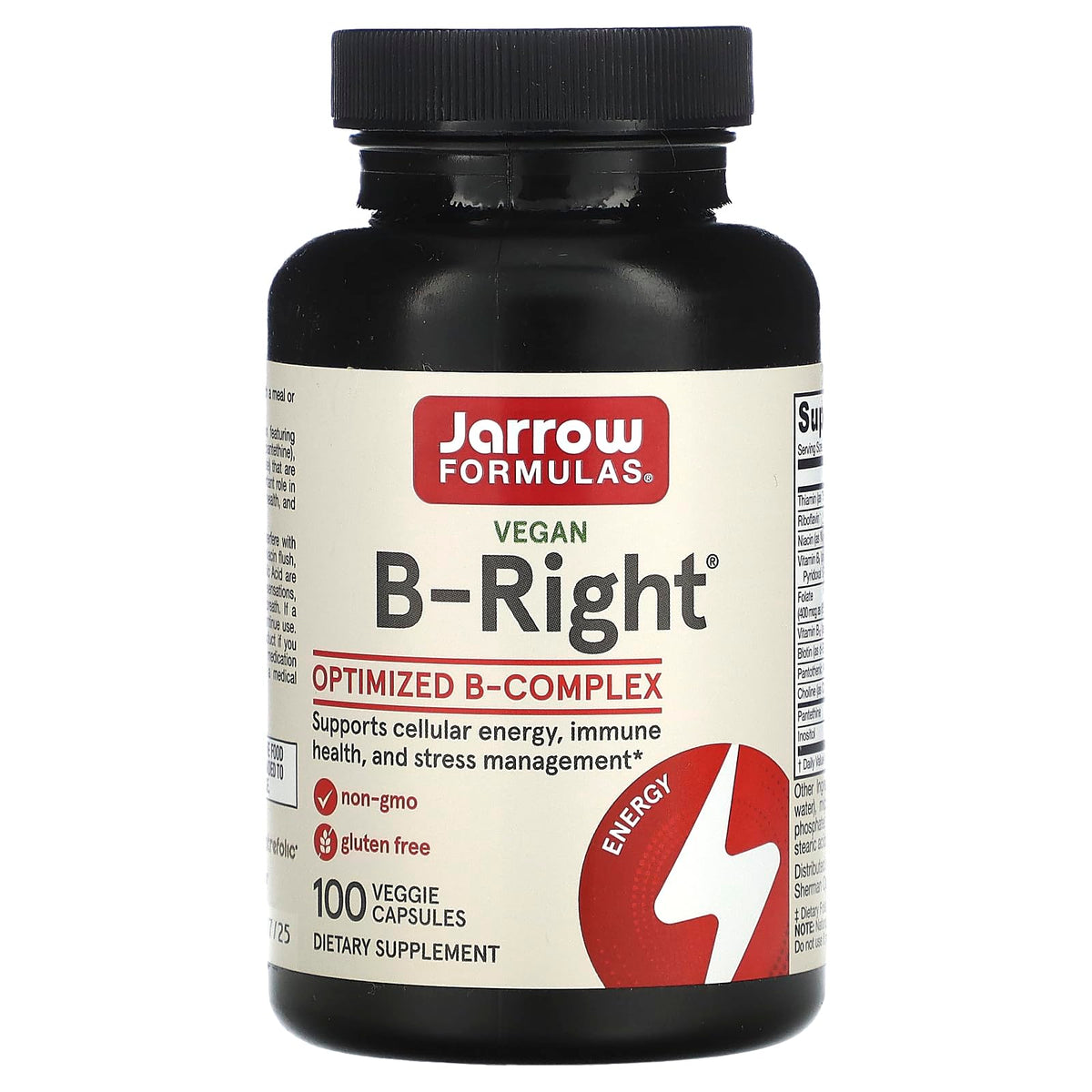 Jarrow Formulas B-Right bottle front view