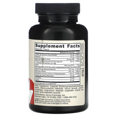 Close-up of Jarrow B-Right bottle label highlighting low-odor vitamin B-complex