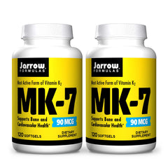 Jarrow Formulas MK-7 90 mcg bottle hero image