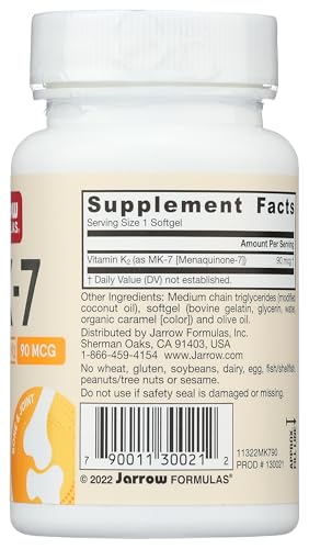 Recommended daily dosage: one softgel with a meal