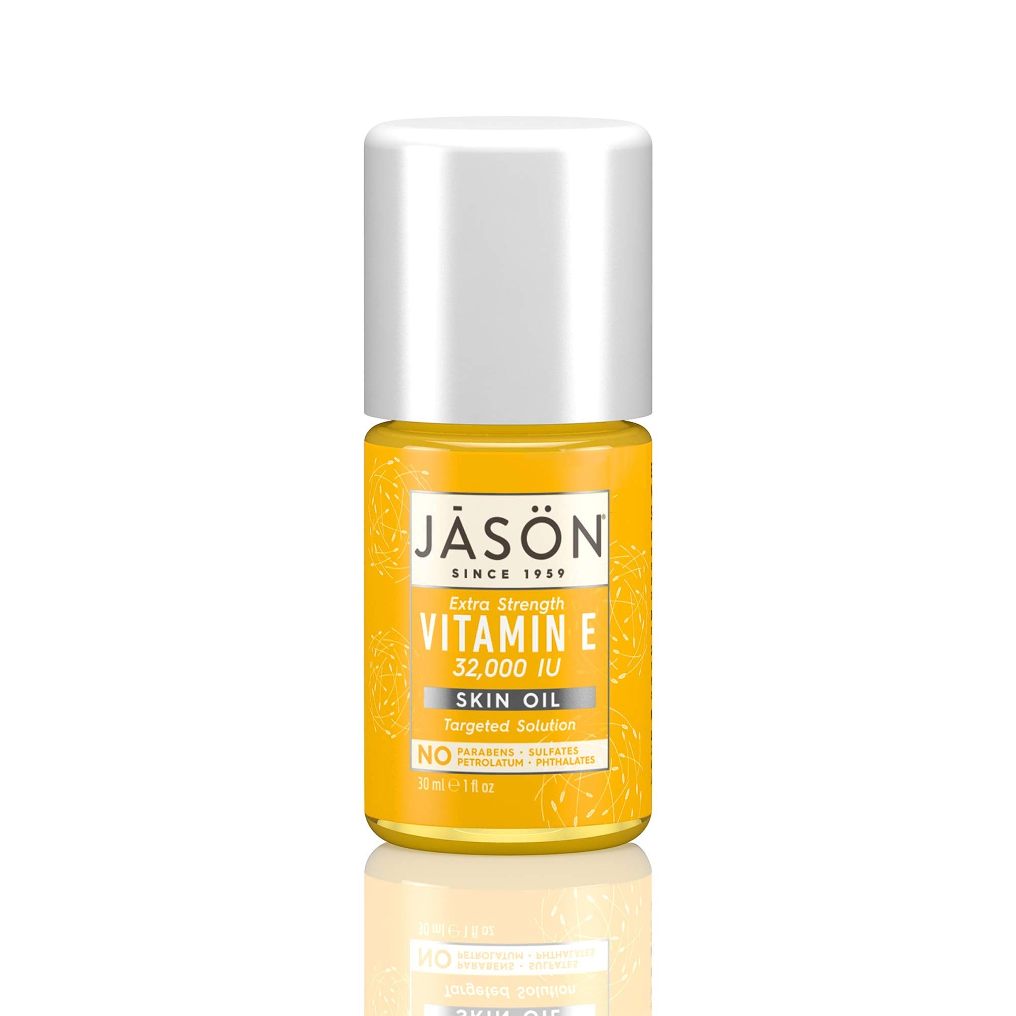Bottle of Jason Vitamin E Oil 32,000 IU extra strength 1 oz