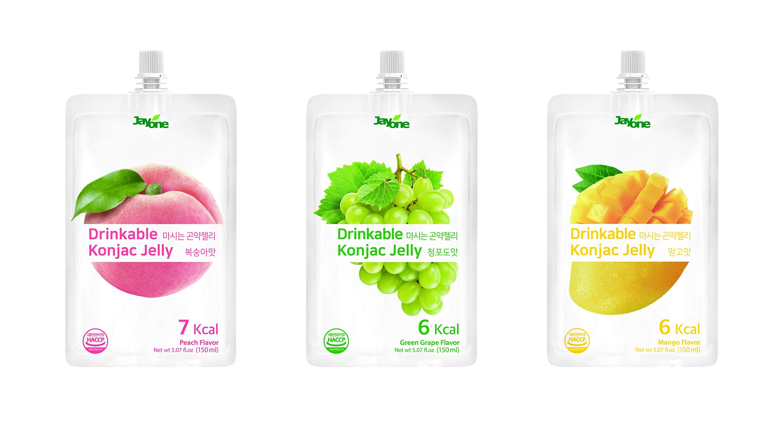Jayone Konjac Jelly Peach 150ml – Nutrition label