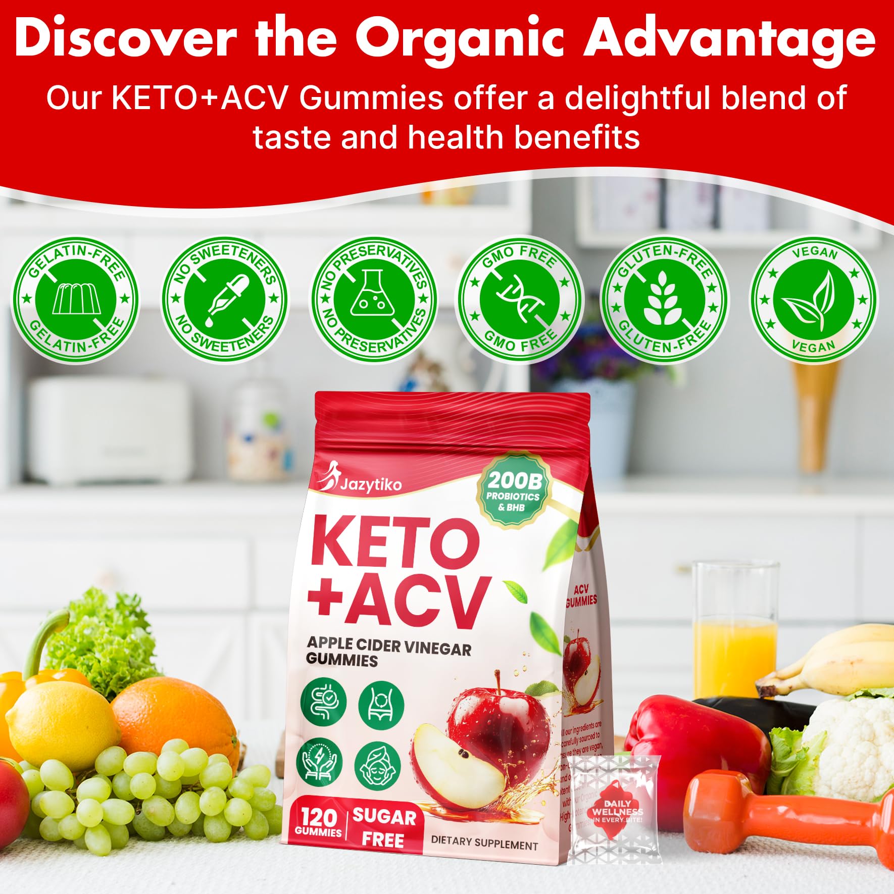 Jazytiko ACV Gummies daily wellness routine supports digestion and energy.