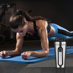 Jeedoo protein shaker 28oz stainless steel body for durability