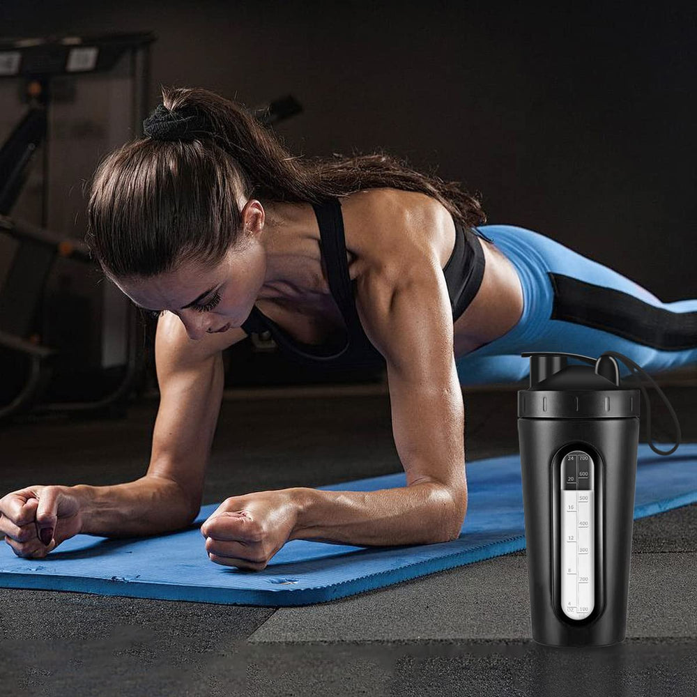 Jeedoo shaker bottle leak-proof cap prevents spills during travel.