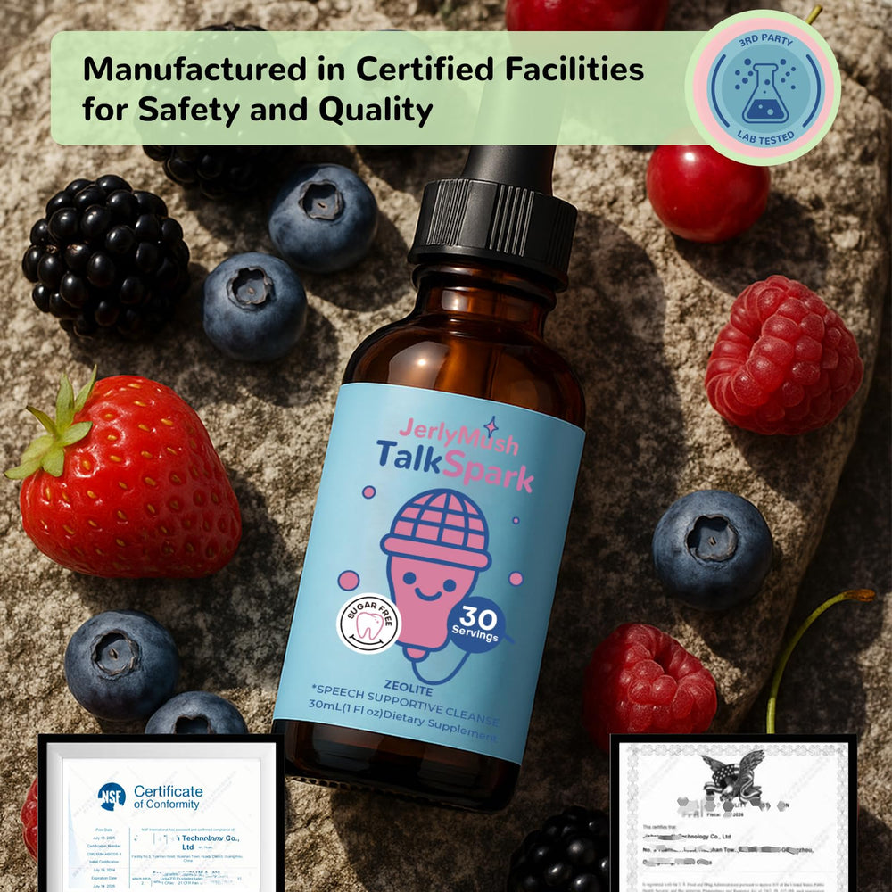 Zeolite Detox for Kids bottle showing 30 mL capacity