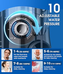 Jet tip collection for water flosser