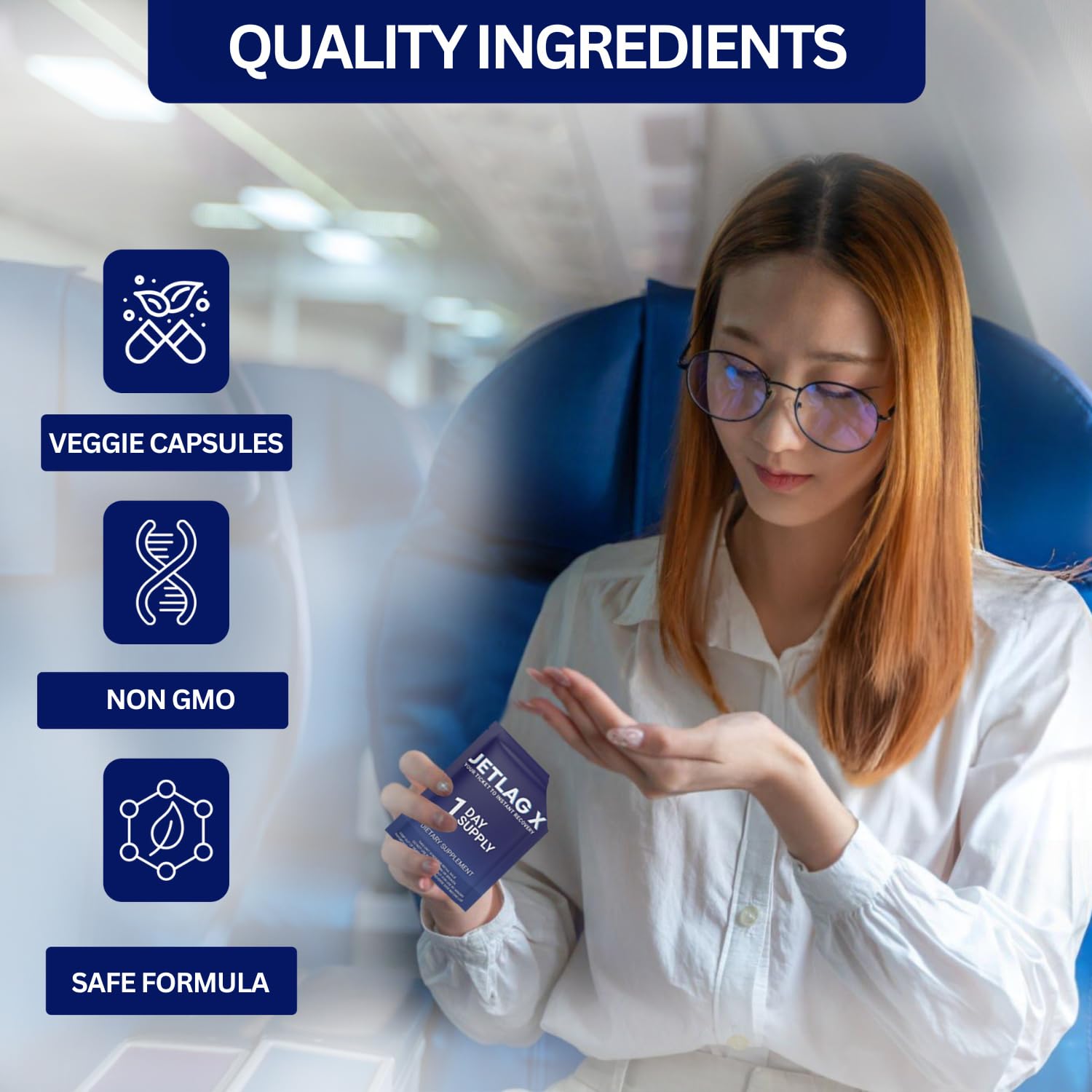 Illustration highlighting focus and energy benefits