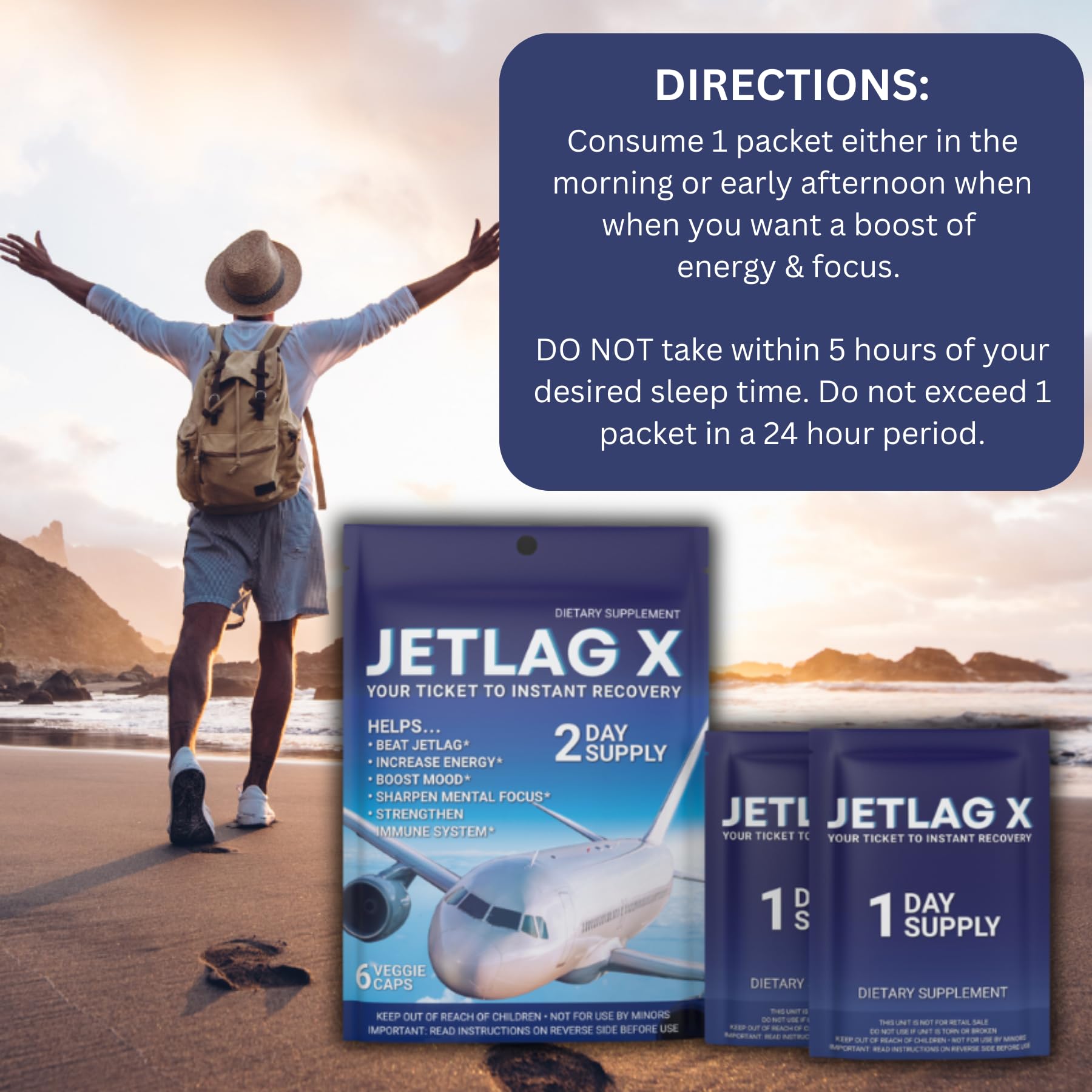 JetLag X helps you stay sharp during meetings