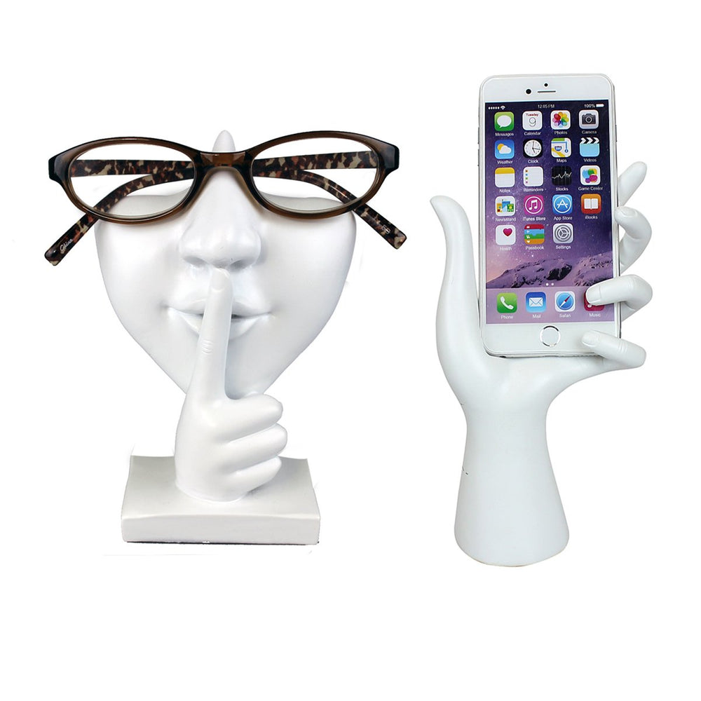 Gift-ready JewelryNanny Artsy Face Eyeglass Holder packaging