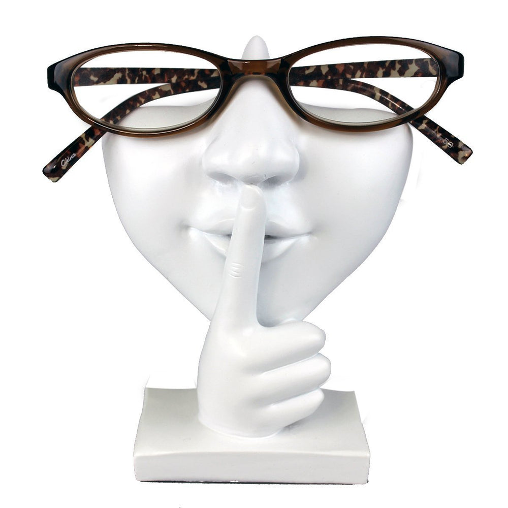 Decorative surface for customizing the eyeglass stand