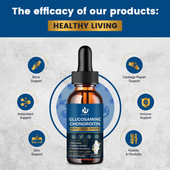 Illustration of the 11-in-1 formula ingredients for JIANKYTZ Drops