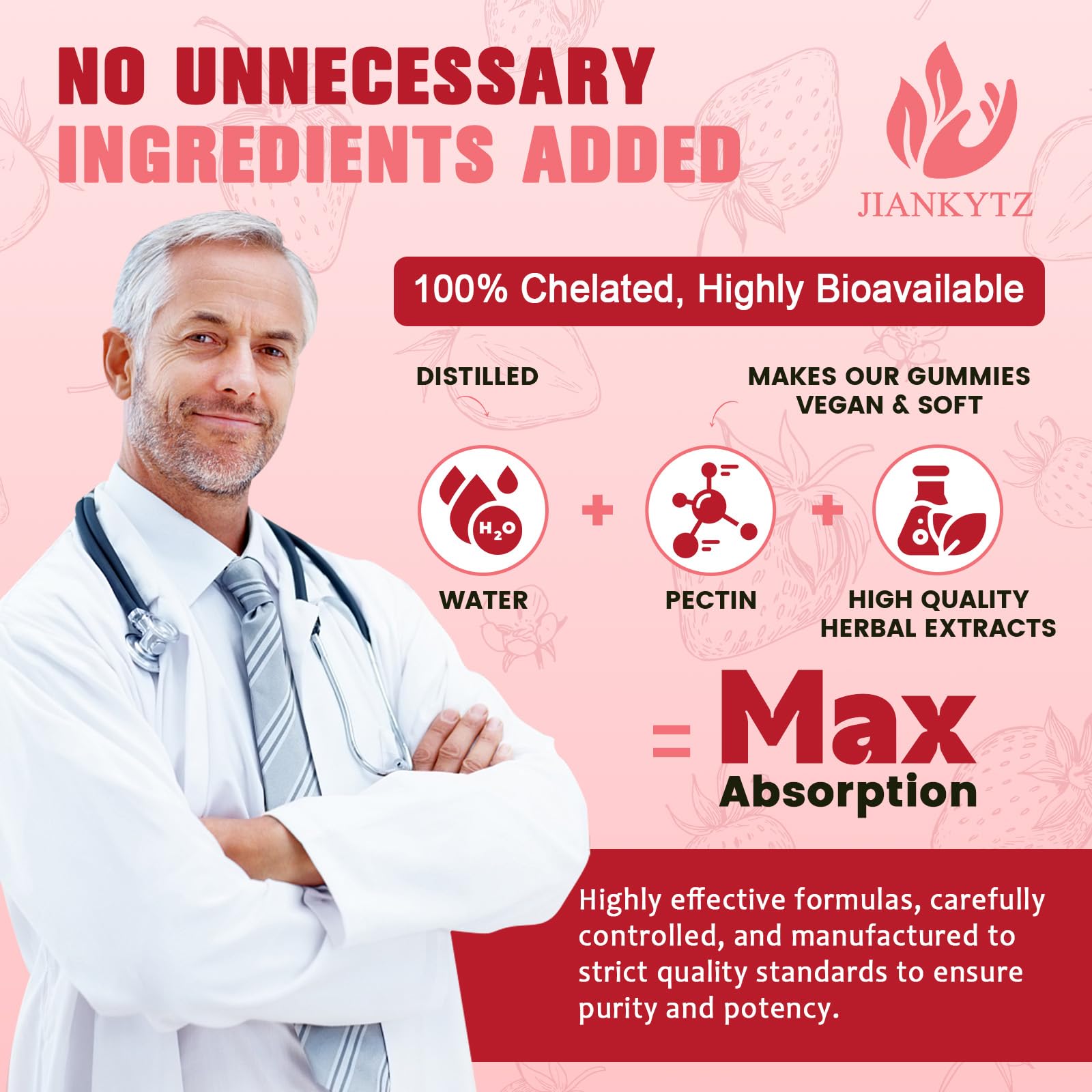 Label highlighting L-Theanine and Magnesium for sleep support