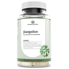 Jiaogulan extract test results showing 98% gypenosides