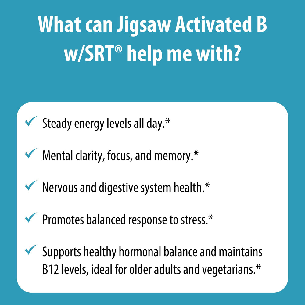 Diagram of nervous system support from Activated B w/SRT