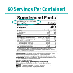 Close-up of Jigsaw Health Cod Liver Oil softgels