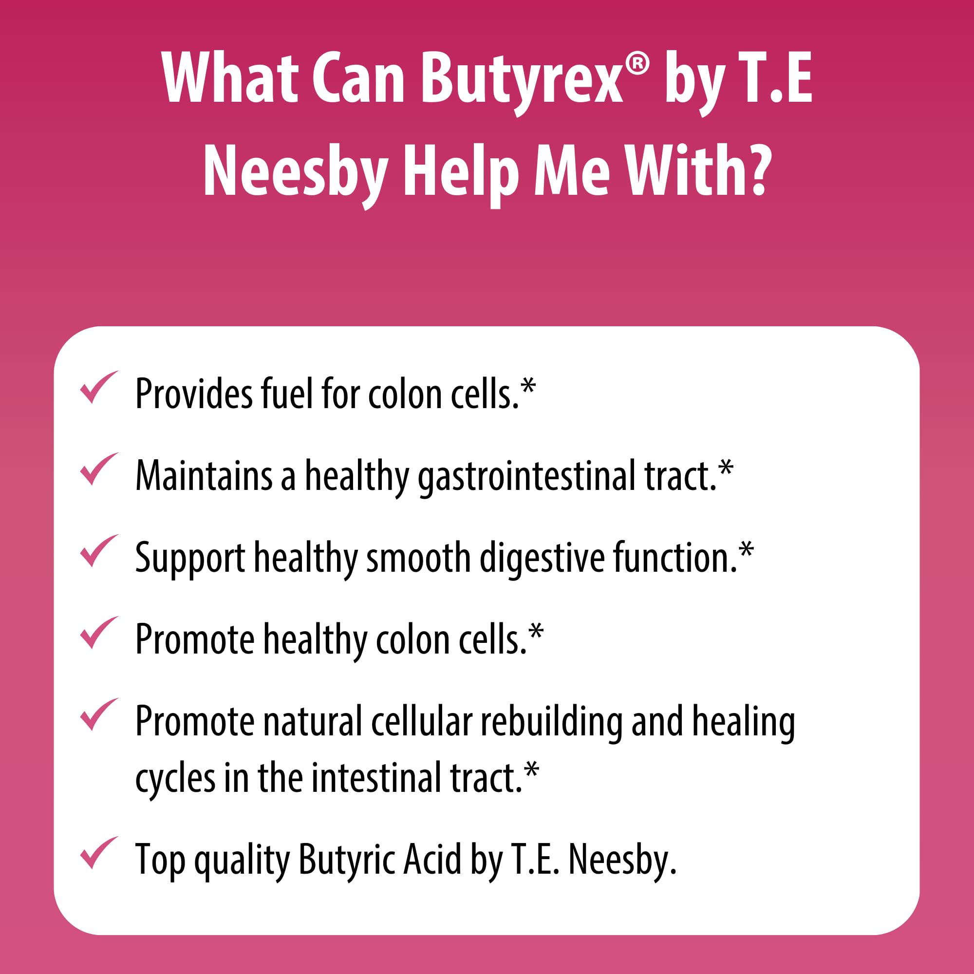 Micro-encapsulation technology visualization for Butyrex