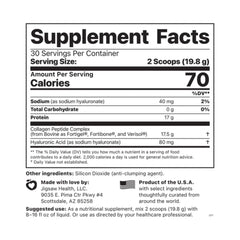 Close-up of grass-fed bovine collagen source imagery