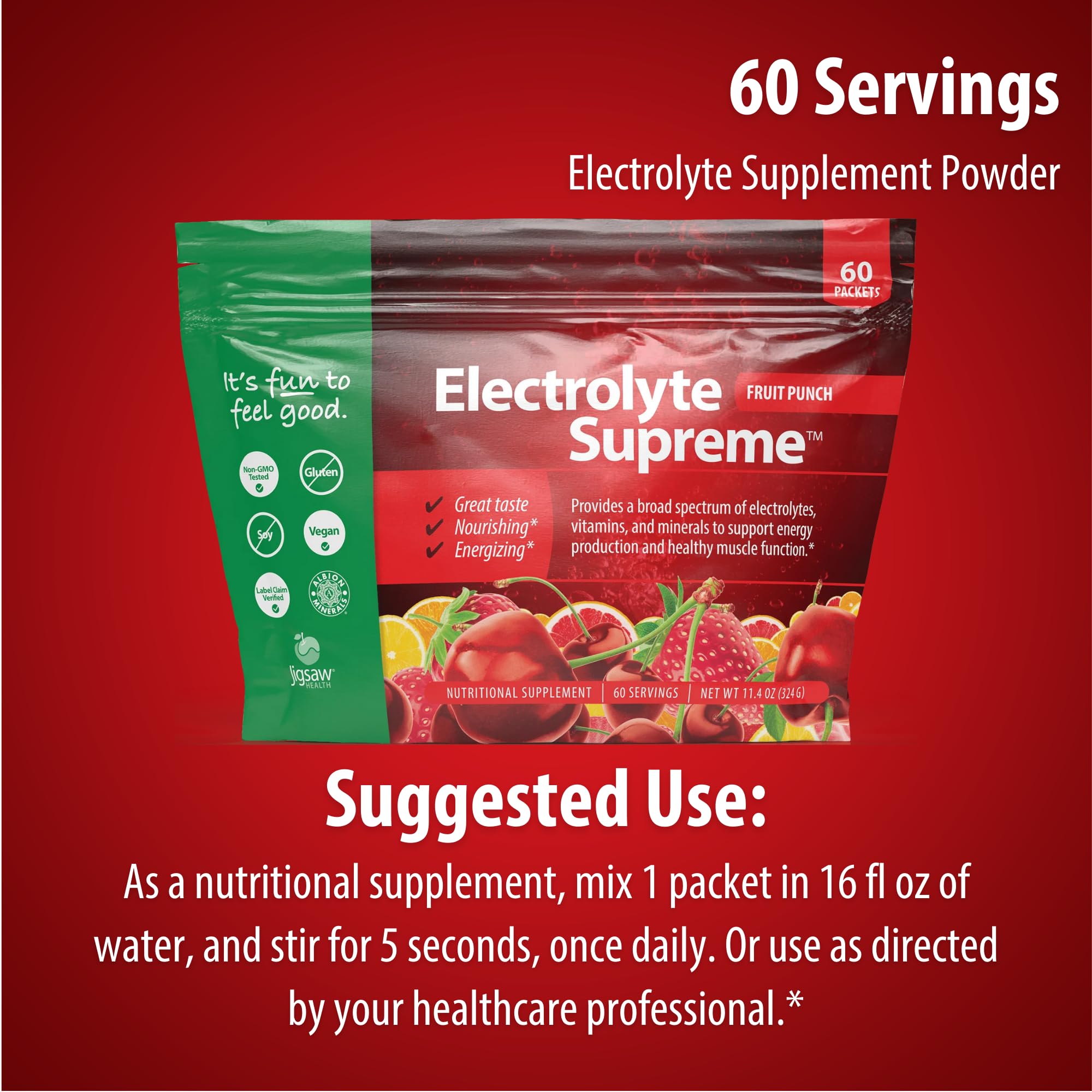 Jigsaw Health Electrolyte Supreme workout scene for active hydration