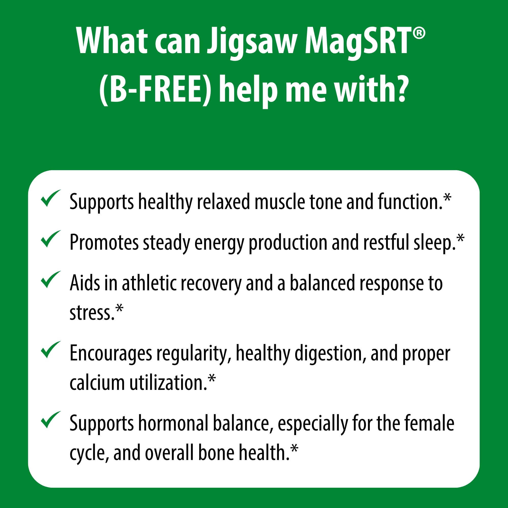 Digestive comfort from slow-release magnesium formula