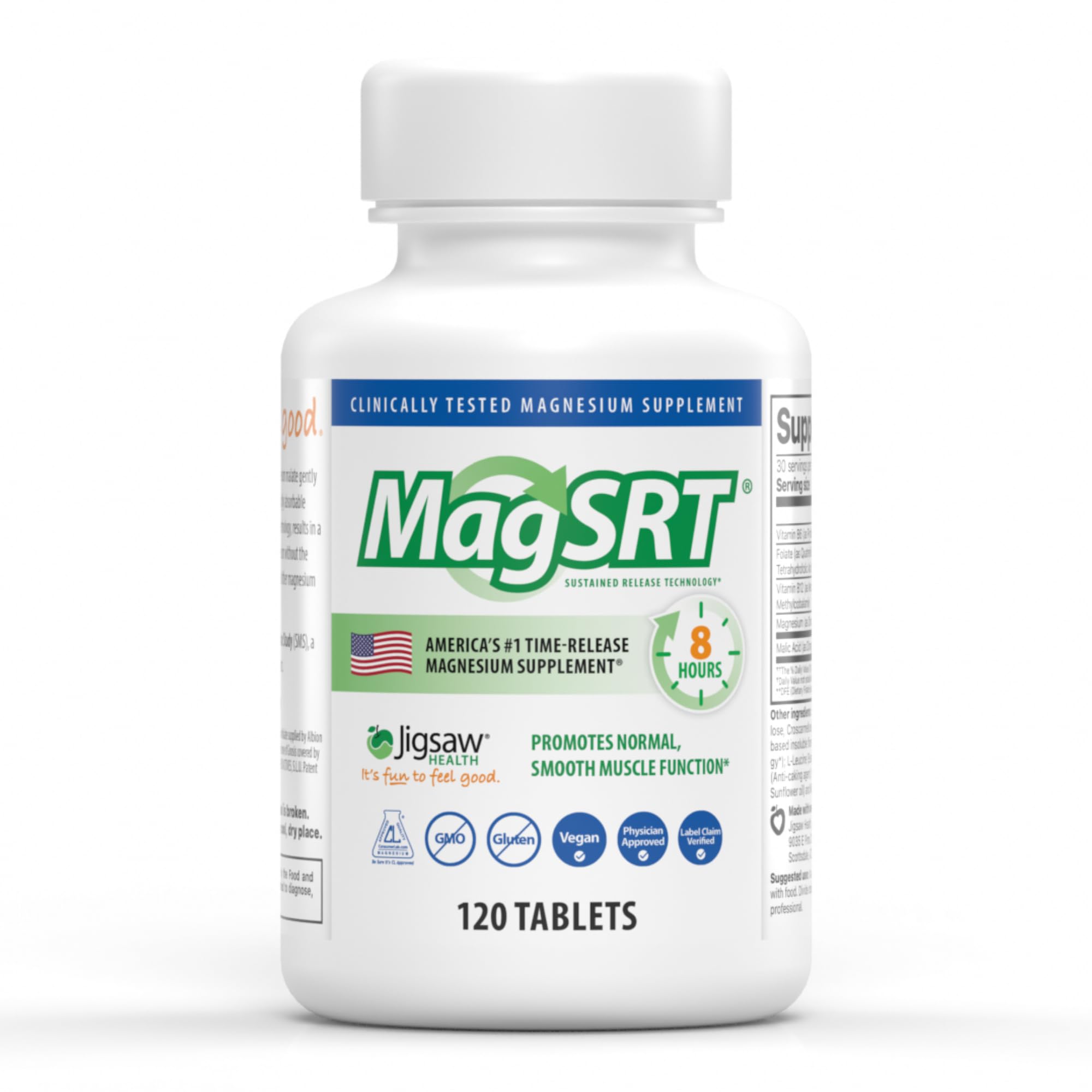 Jigsaw Health MagSRT bottle front view