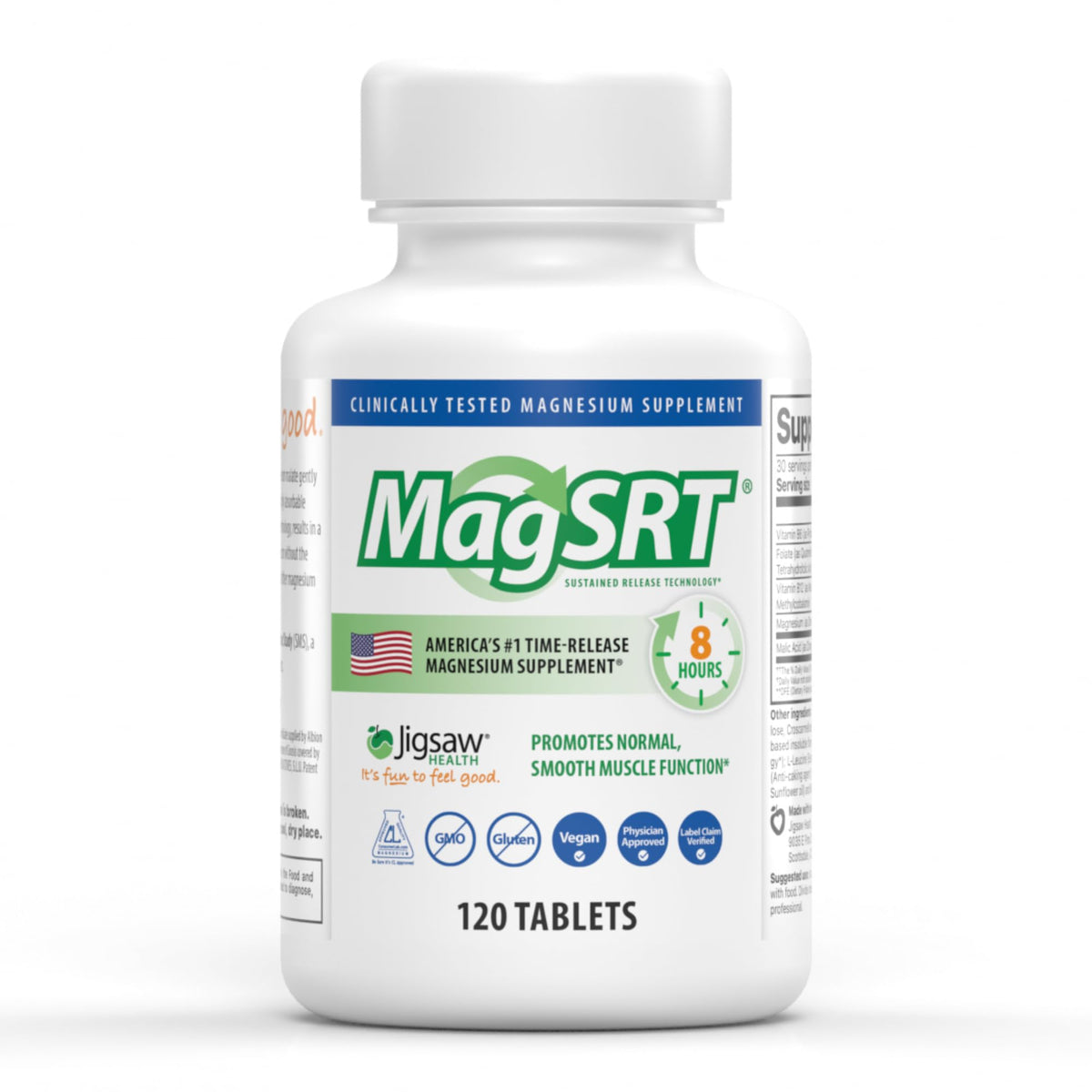 Jigsaw Health MagSRT bottle front view