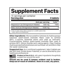 MagSRT bottle with label close-up