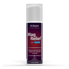 Jigsaw Health MagRelief magnesium lotion bottle 5 oz front view