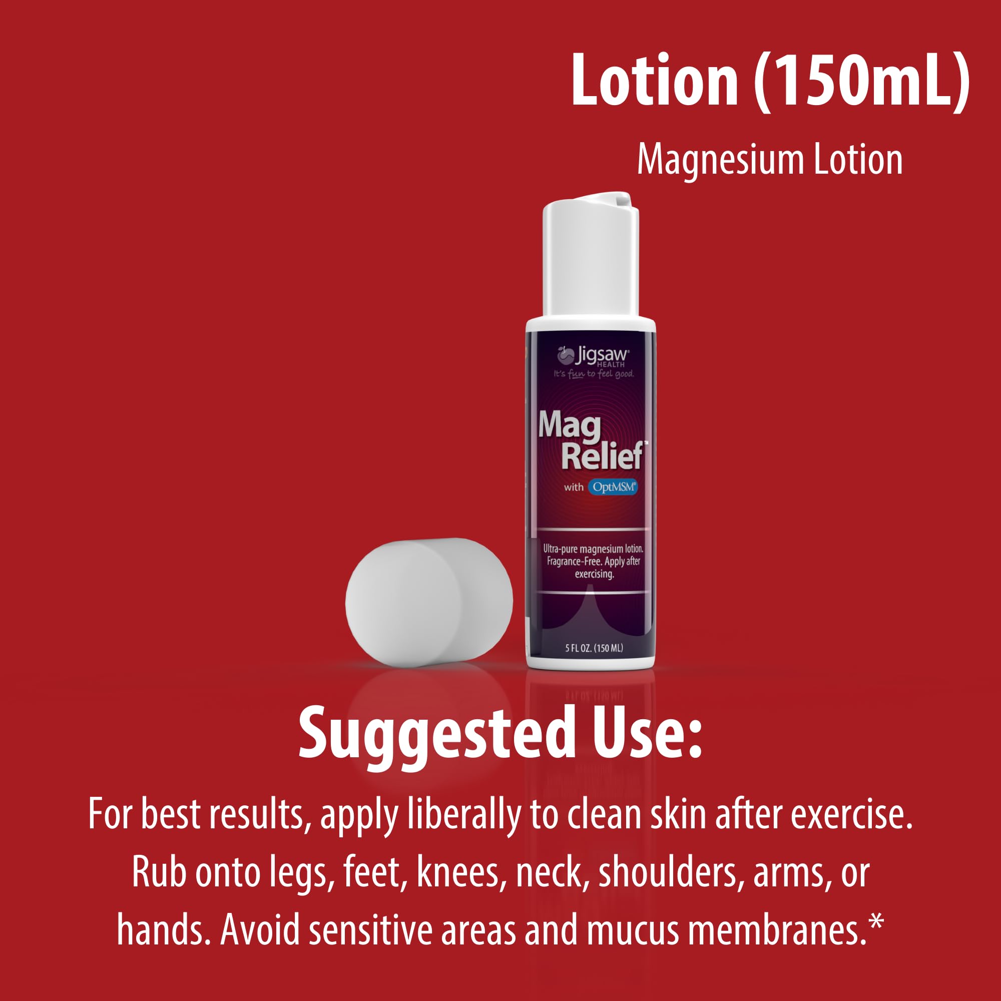 Jigsaw Health MagRelief product box and logo