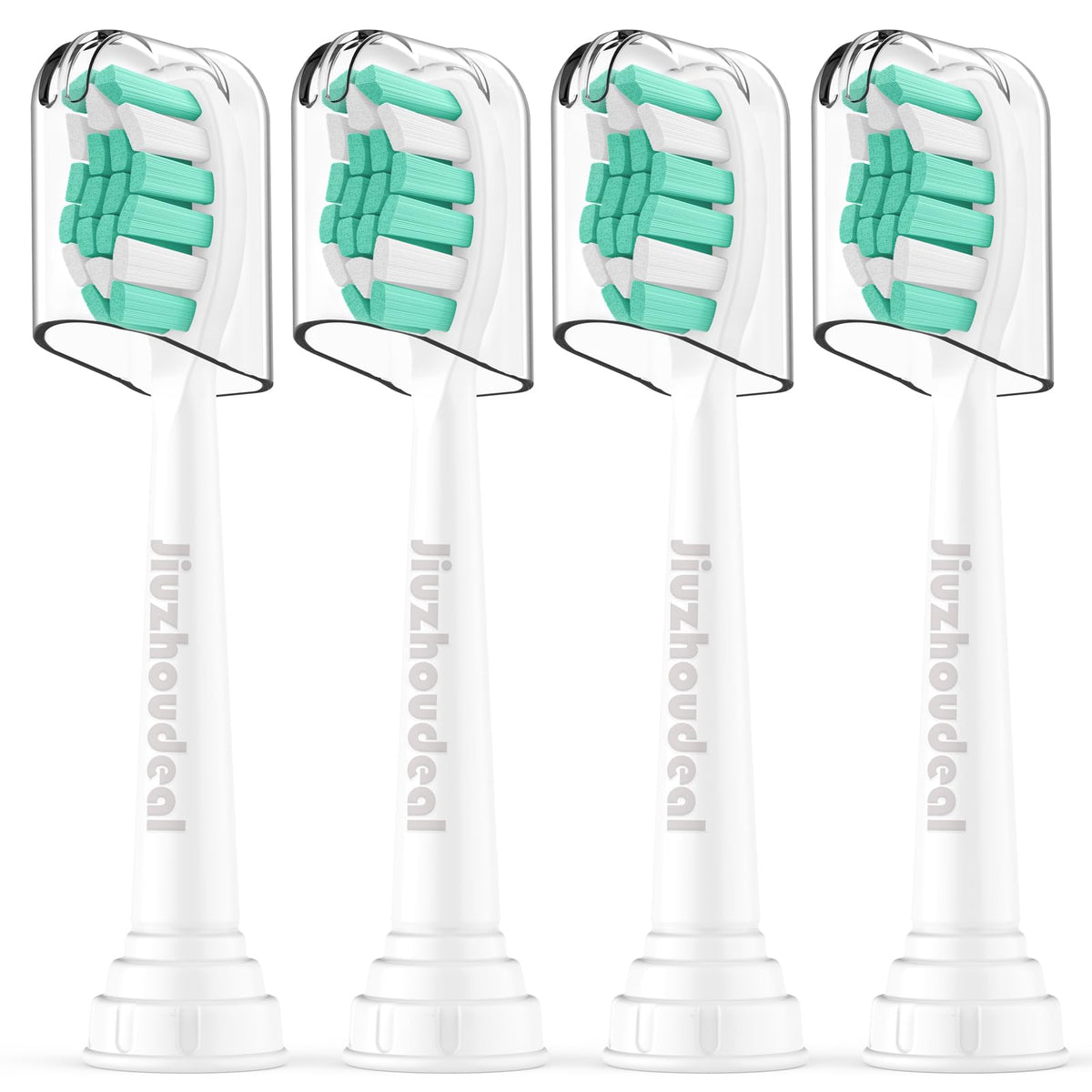 Jiuzhoudeal replacement toothbrush heads for Philips Sonicare 4-pack (image 1)