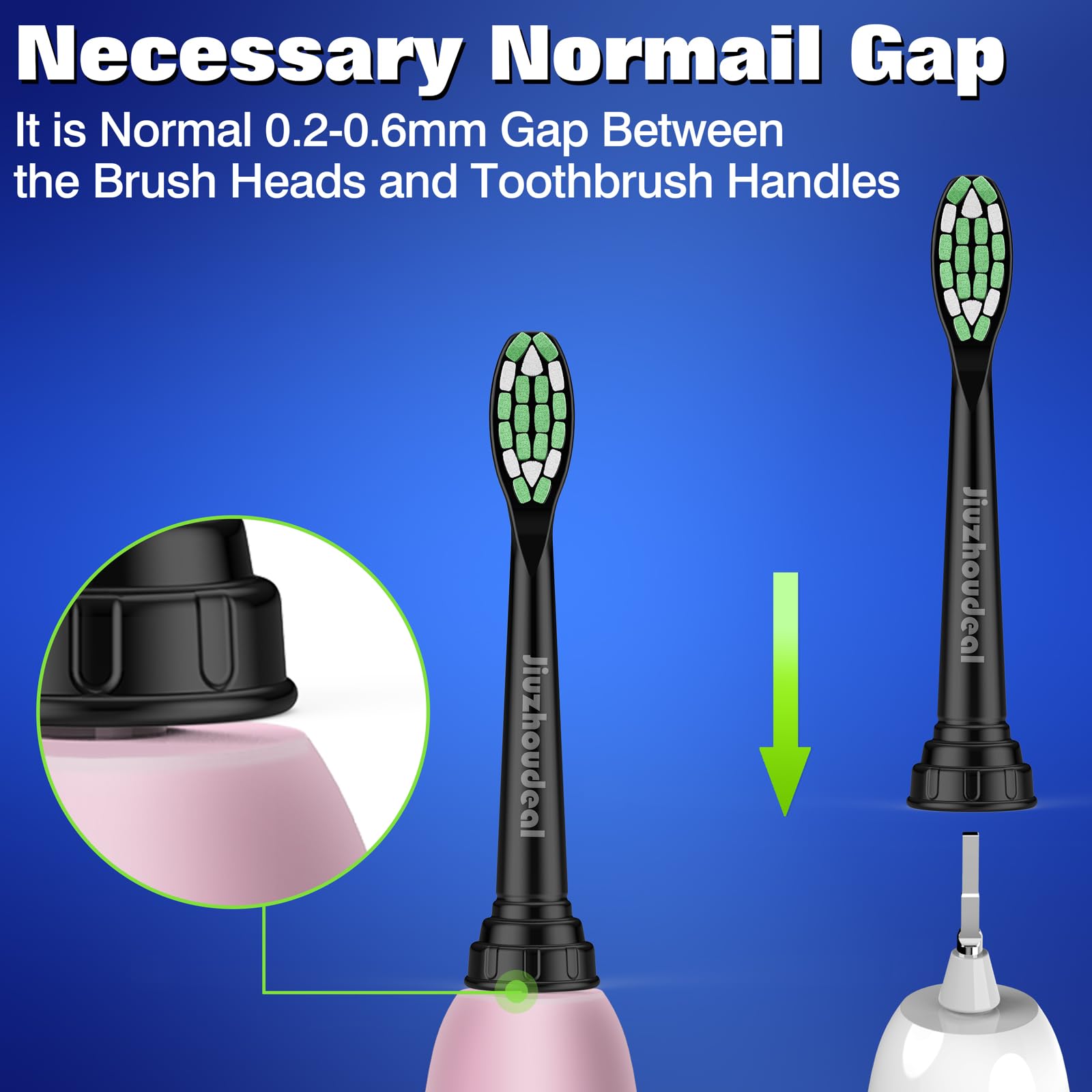 Travel hygienic caps included with each pack