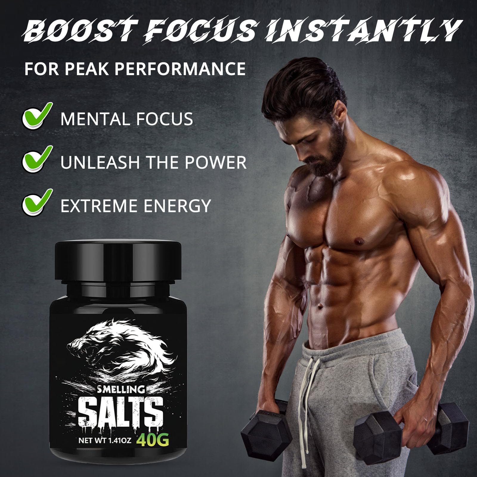 Athlete using JLYOUNG salts during training