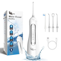 JNGOODS cordless water flosser white body image