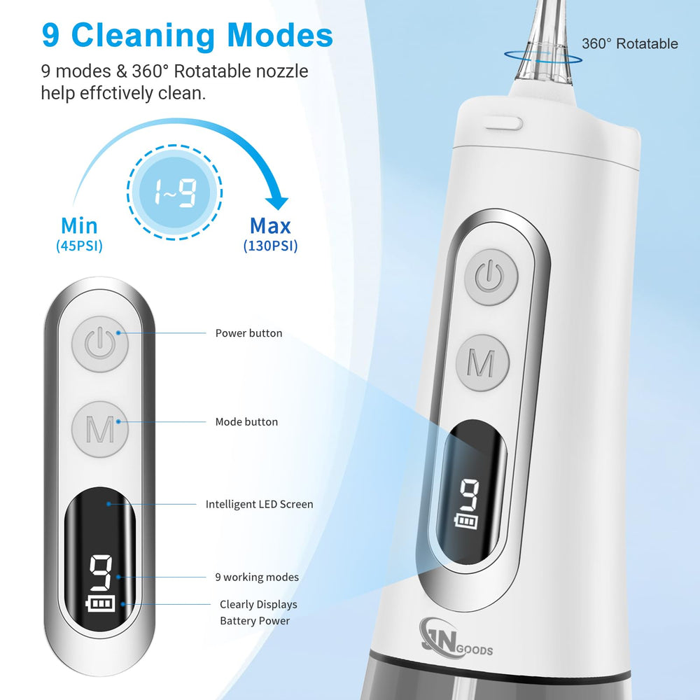 High pressure water jet nozzle with 4 interchangeable tips