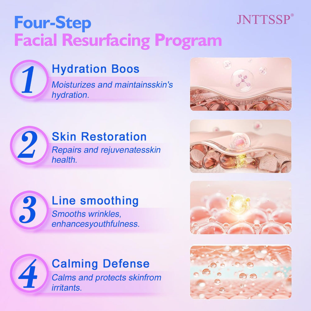 Ultra-thin transparent facial patches applied to skin