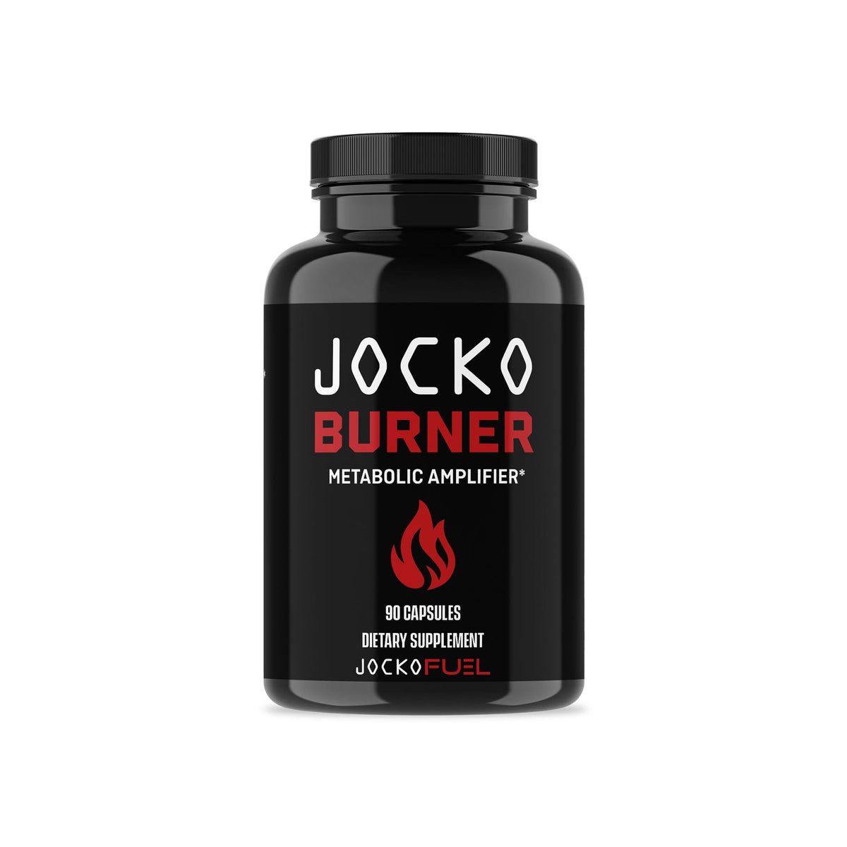 Jocko Fuel Burner bottle and packaging showing 90 count