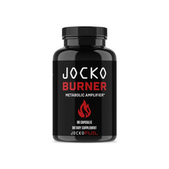 Jocko Fuel Burner bottle and packaging showing 90 count