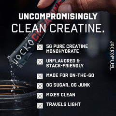 Pack of 30 travel-size creatine monohydrate sticks