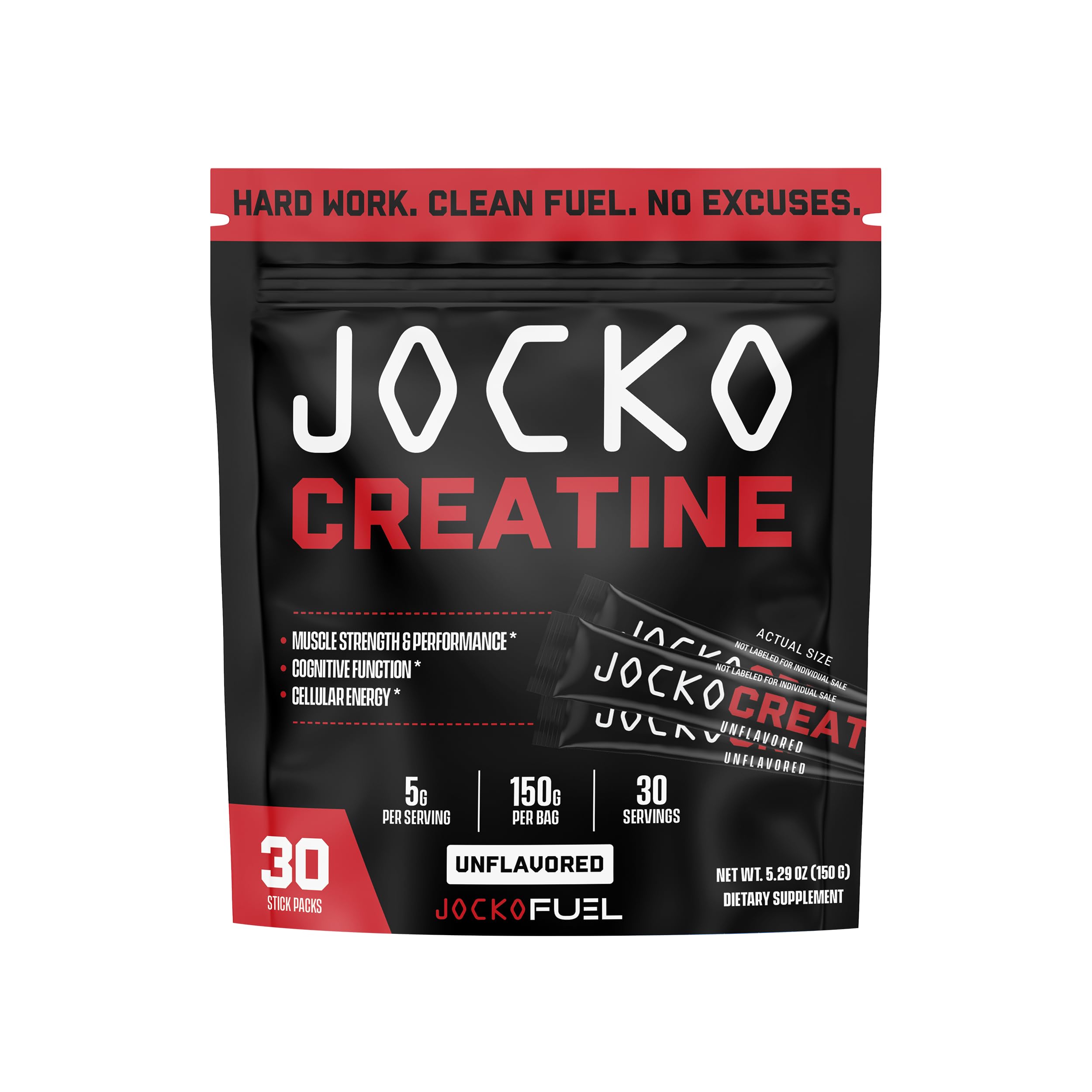 Hero image of Jocko Fuel Creatine Stick Packs