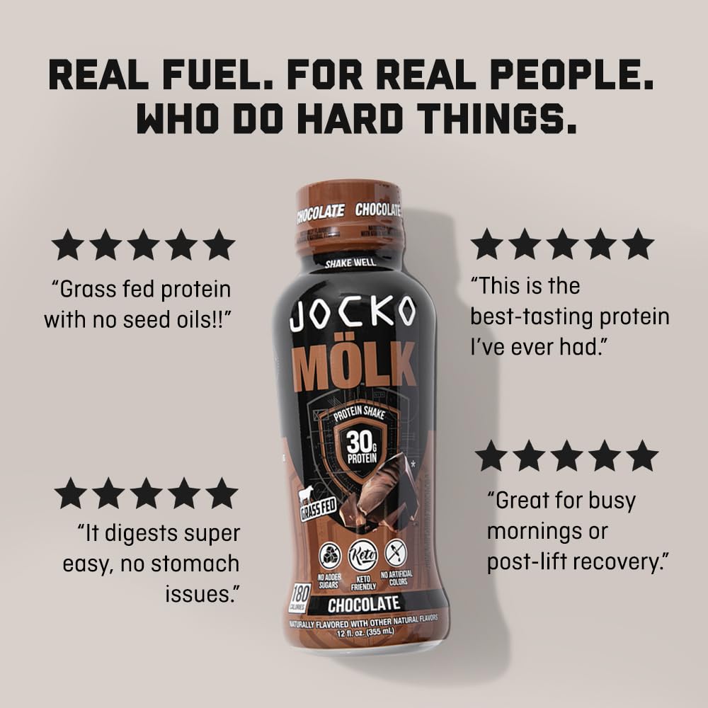 Keto-friendly claim on the packaging of Jocko Mölk Vanilla