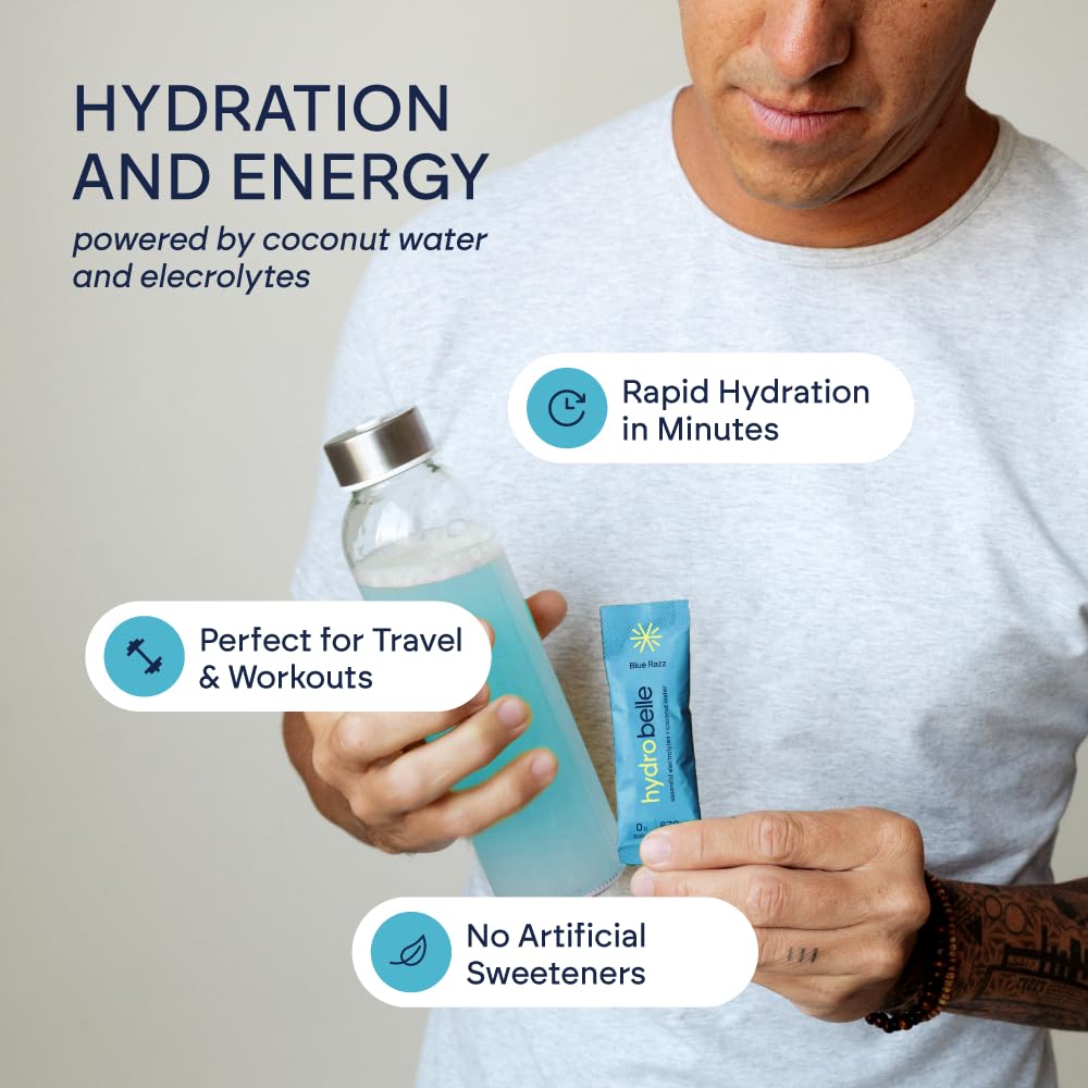 JoinBelle HydroBelle travel packaging ready for gym, road trips