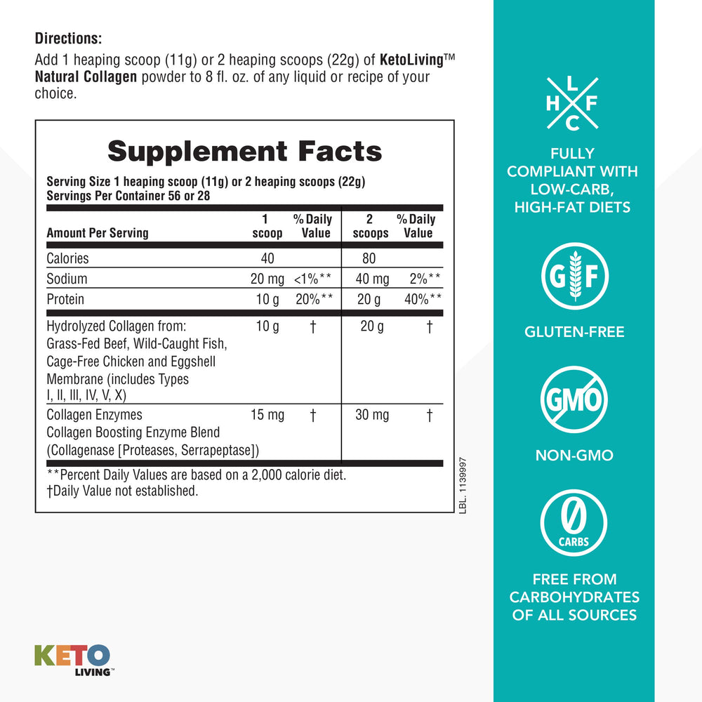 Supports joints, immune and gut health, hair, skin and nails