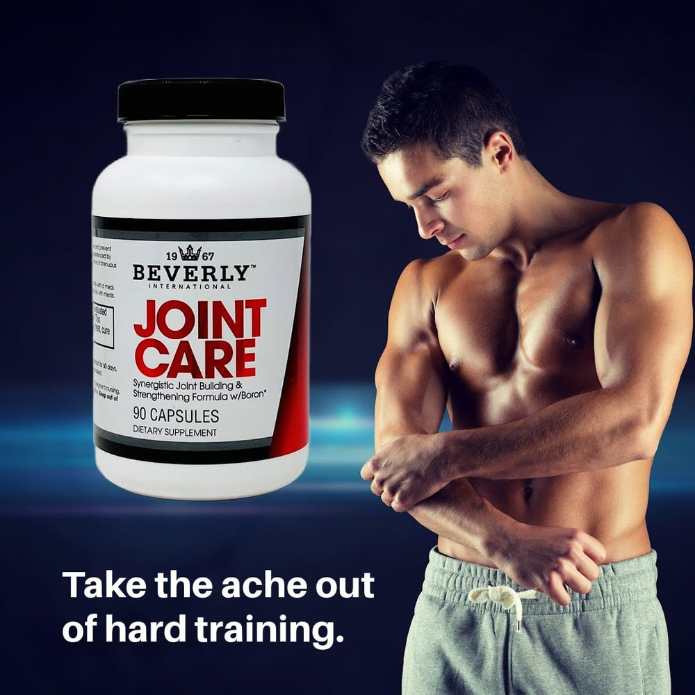 Close-up of Joint Care ingredients: glucosamine, chondroitin, MSM