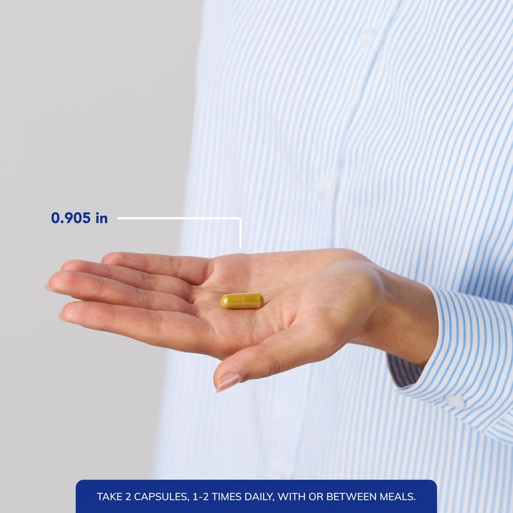 Graphic showing joint, gastrointestinal and thyroid support benefits